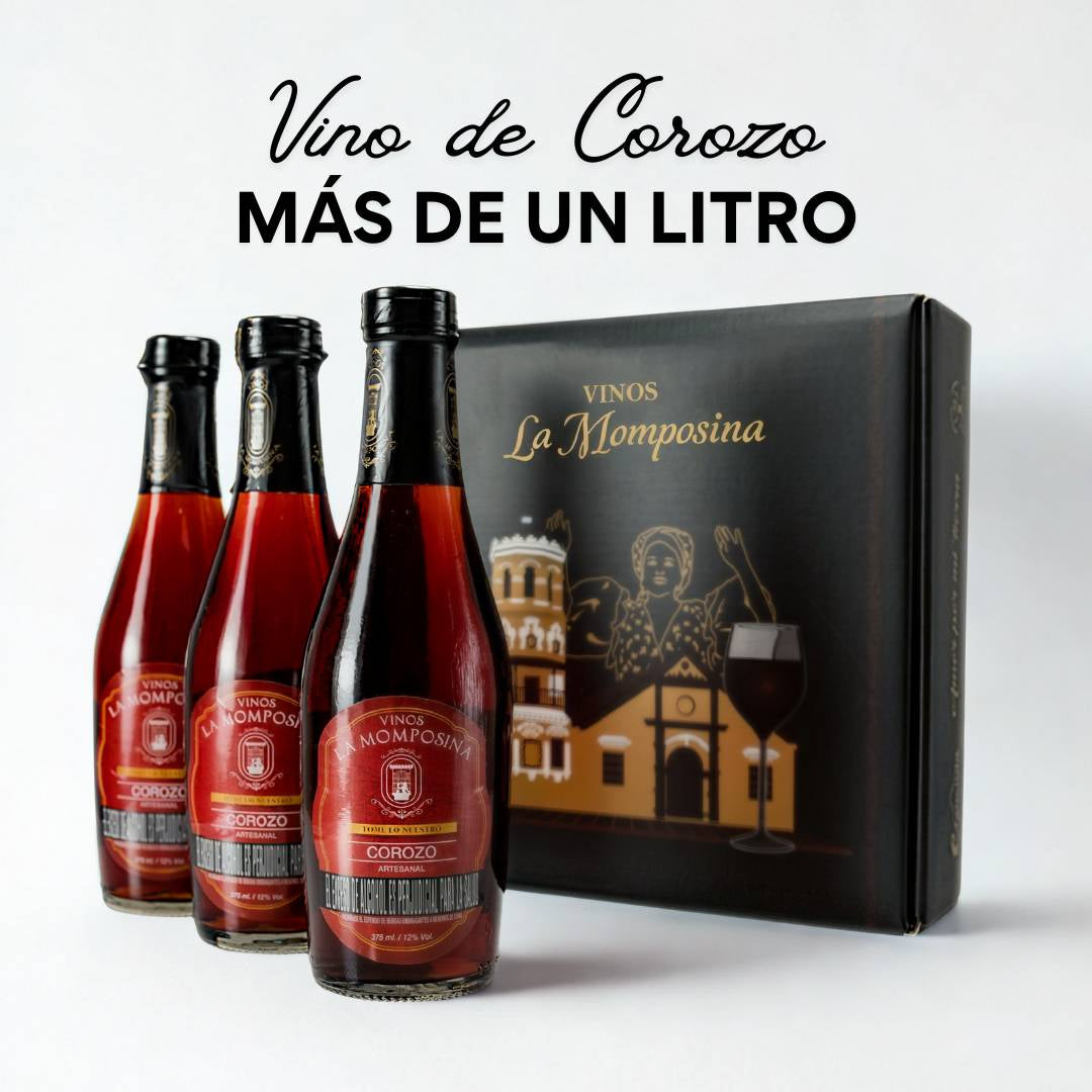 CAJA VINO DE COROZO PREMIUM